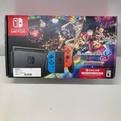 Nintendo Switch Handheld Console With Charger And Box