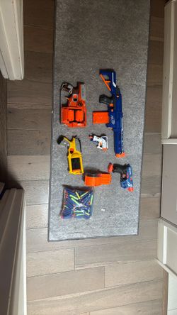 Nerf Guns W/ Bullets