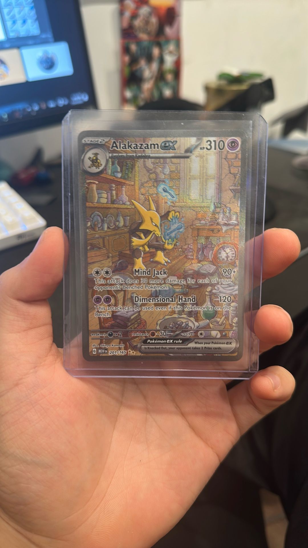 Alakazam EX 201/165 SV