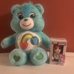 Care Bears Love Thee Earth Blue Plush Bear