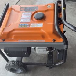 Generac Portable Generator - 6,500 Rated Watts 