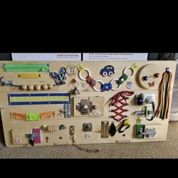 Activity Handmade Wood Board 
