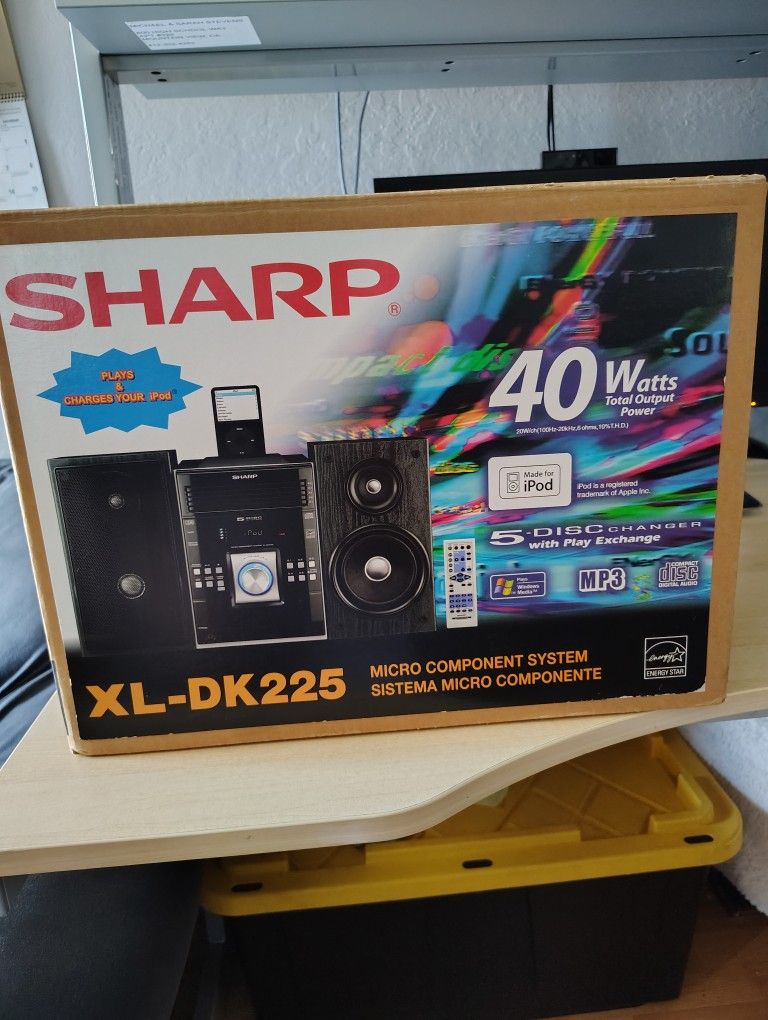 Sharp Stereo System