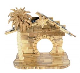 Olive Wood Nativity Stable