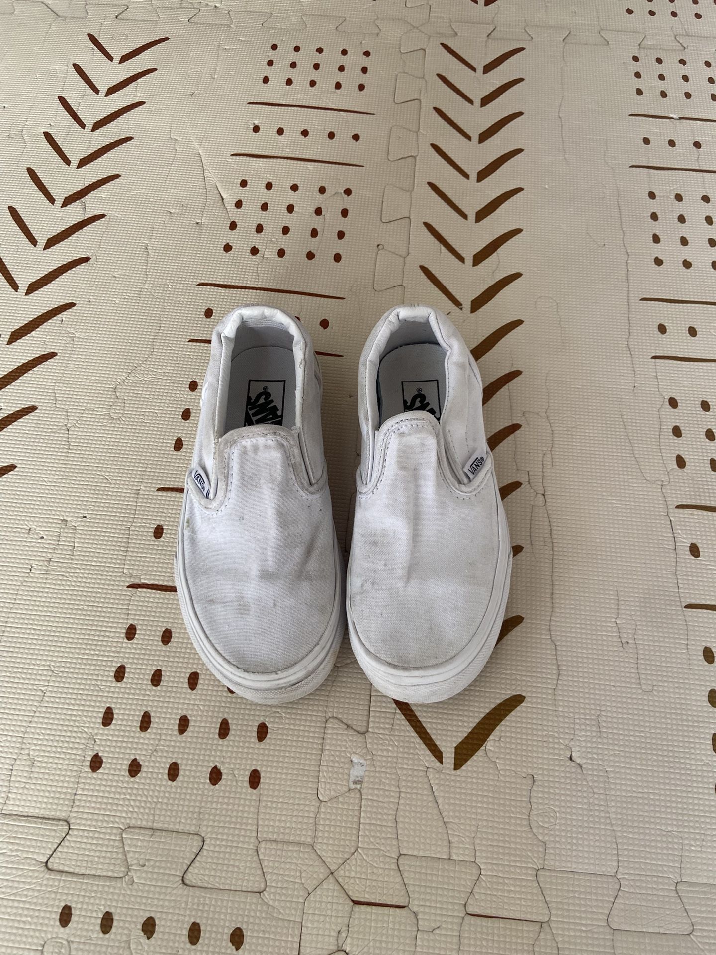 Little kids slip on vans. Size 13