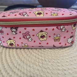 Hello Kitty Makeup Case With Brushes
