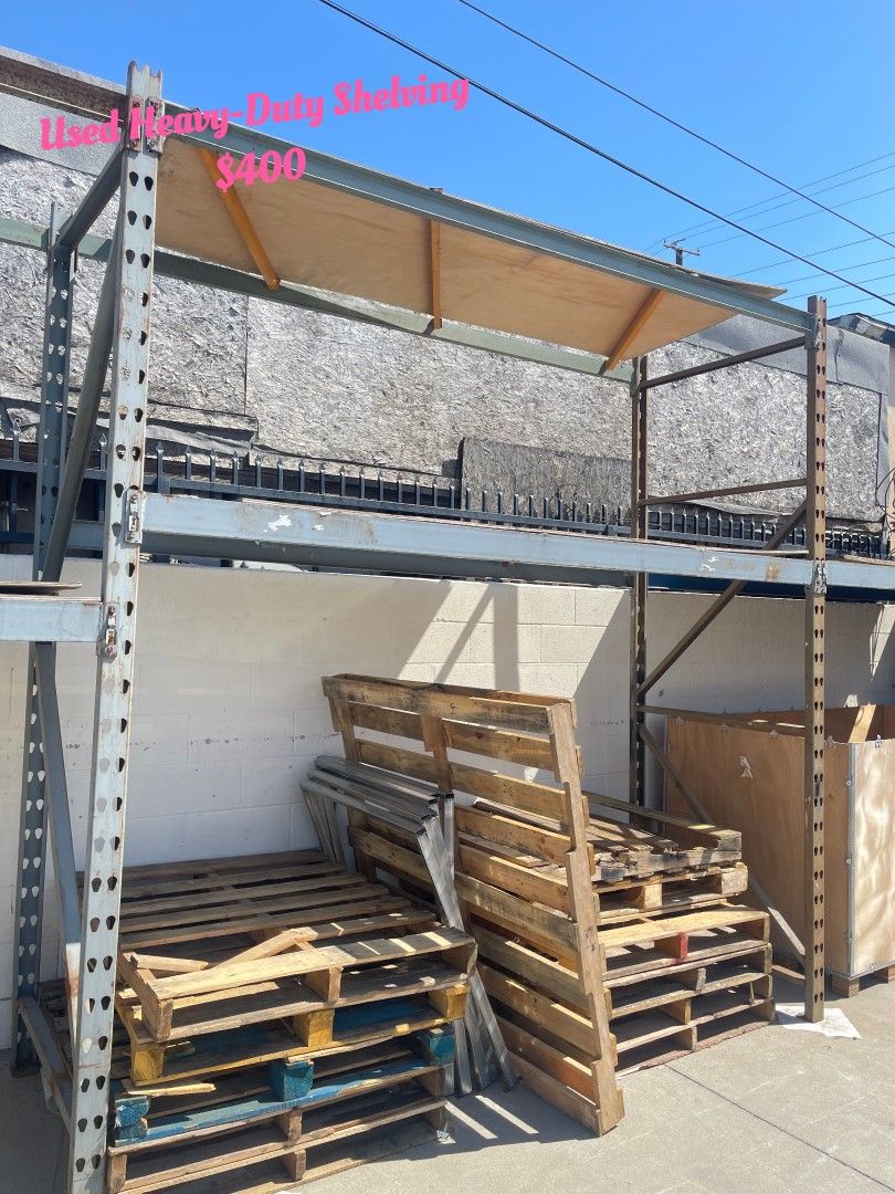 Used Heavy-Duty Shelving for Sale | Warehouse Clearance