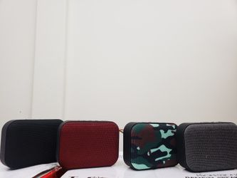 Small bluetooth speaker with charger
