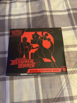 Pokemon Destined Rivals elite trainer box