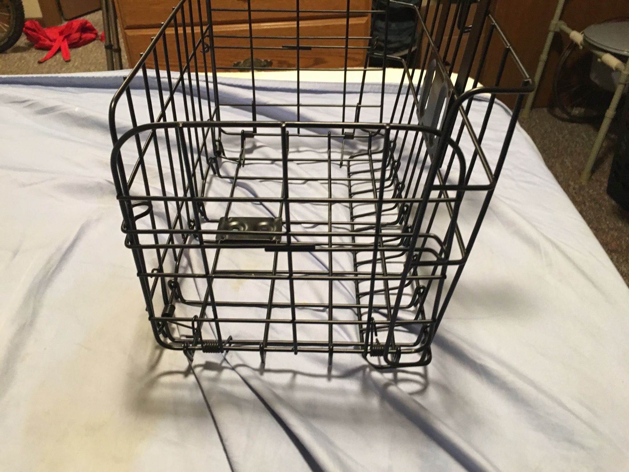 Folding Rear Bike Basket