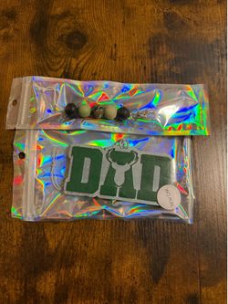 DAD Buck Car Freshie w/ Matching Freshie Hanger