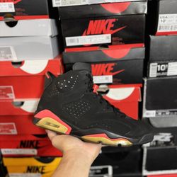 2014 Jordan Black Infrared 6 size 10.5 USED