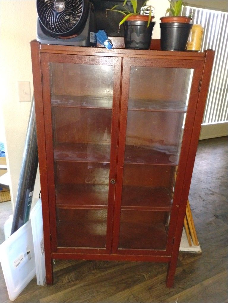 Glass Cabinet Shelving Front Door