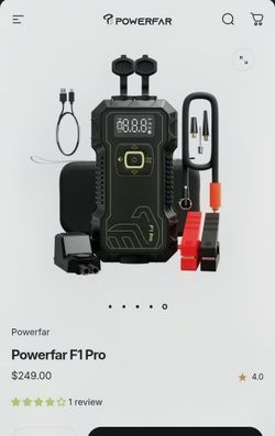 Portable jump starter