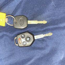 Subaru Wrx 2017 Key Remote Fob