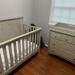 Delta Crib And Dresser 