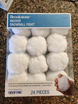 Free 24 peice snowball set never opened