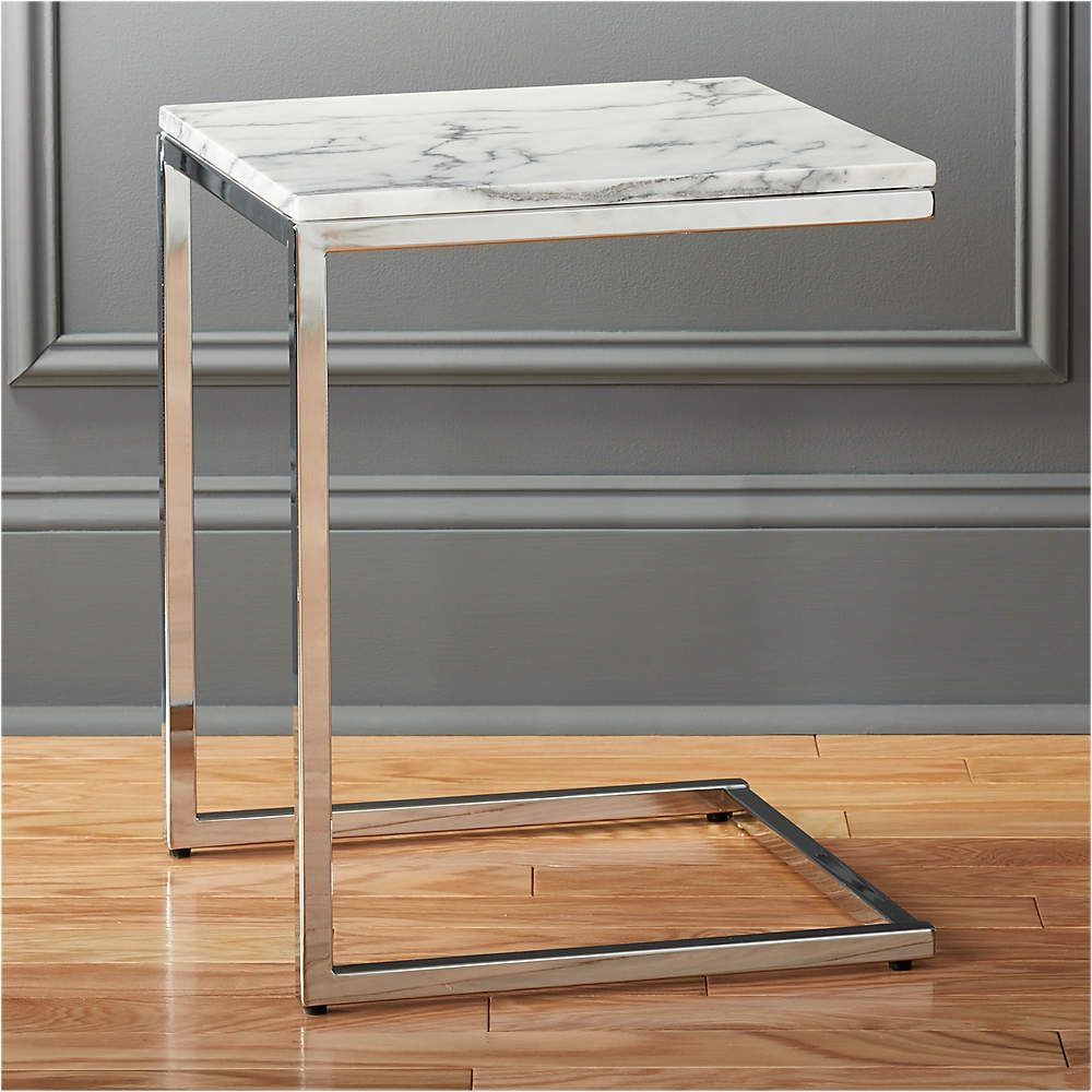 CB2 Smart C Table W Marble Top