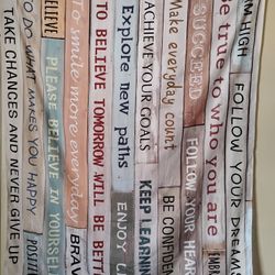 Words Banner 71 x 60 inches 