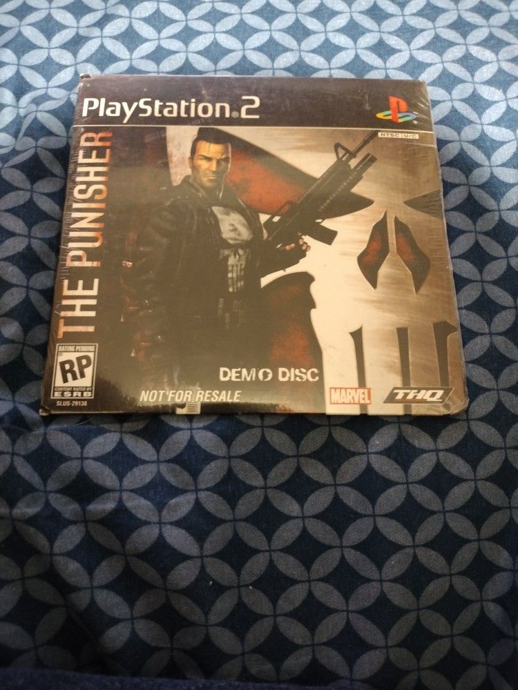 No Offers PS2 The Punisher Demo Disc New Sealed $25 Cash 75th Ave Indian School Serious Buyers Only Please