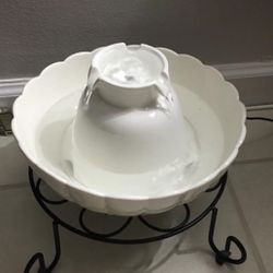Ceramic Pet Cat Water Fountain