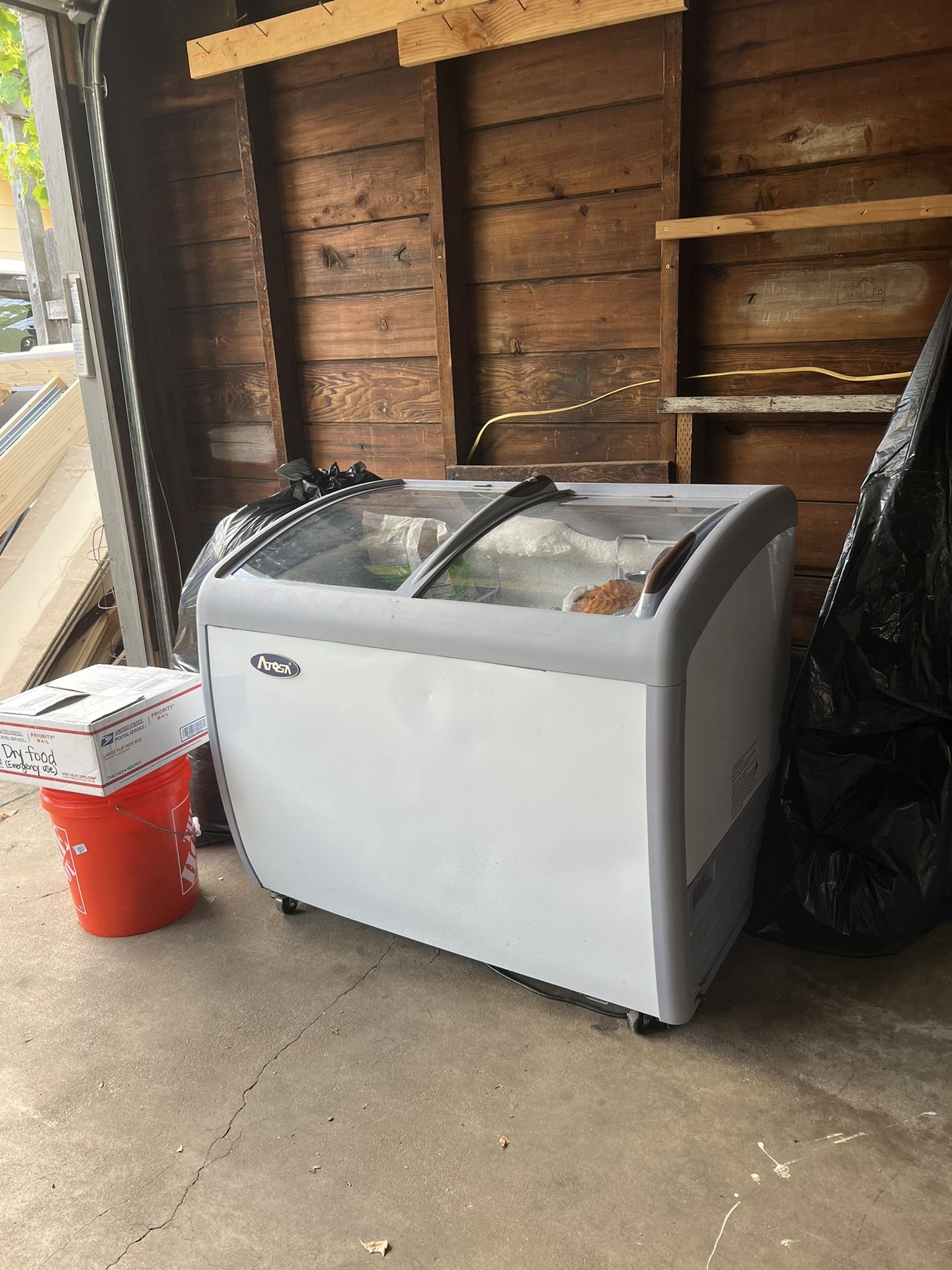 Stand Alone Freezer Ice Cream Style