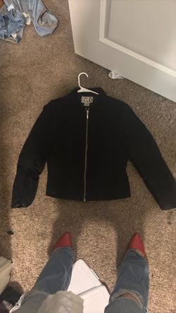 Blk Leather Jacket