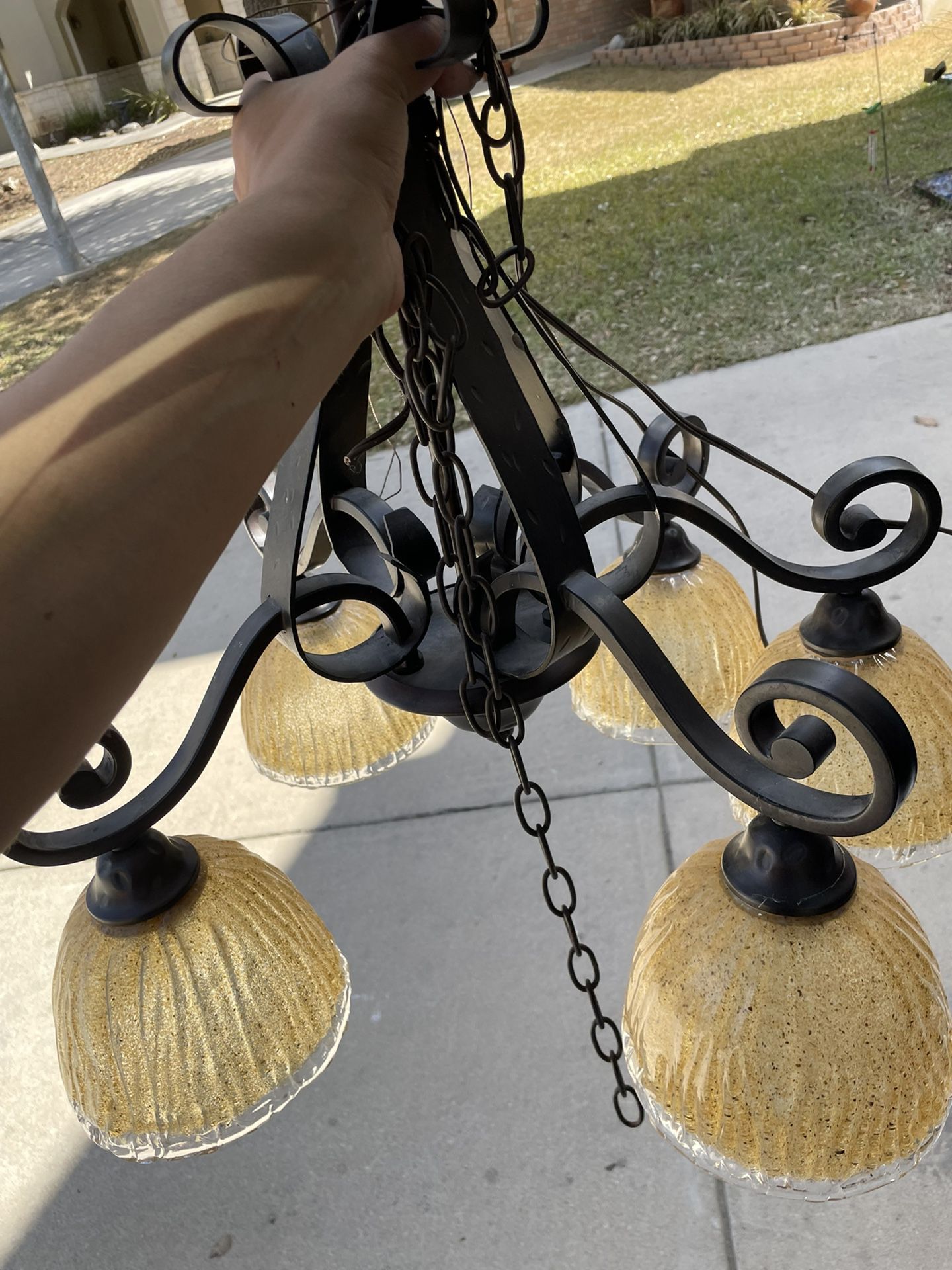 Lamp Light Chandelier
