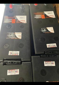 From group-4D, new batteries, 1-year warranty