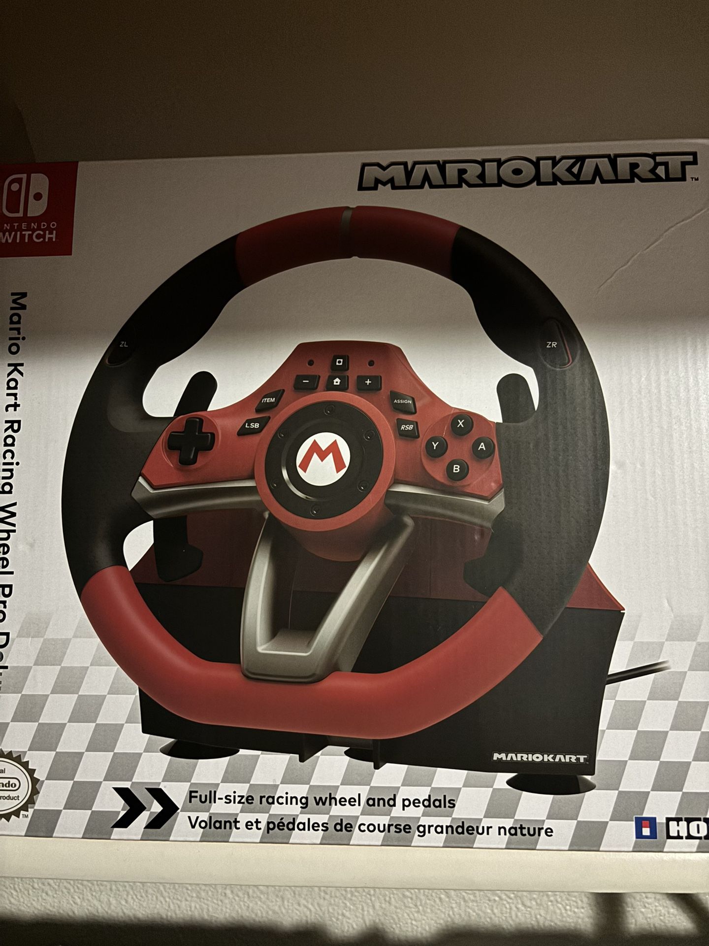 Mario Nintendo Switch Racing Wheel