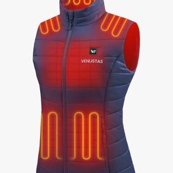 Brand New Venustas Soft shell Heated Vest For Men.10 Hour Running time.$90