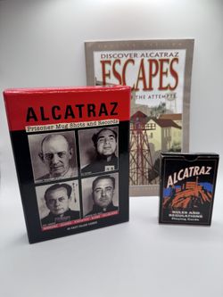 Alcatraz History Bundle: Prisoner Mug Shots, Rule Cards & Escape Guide
