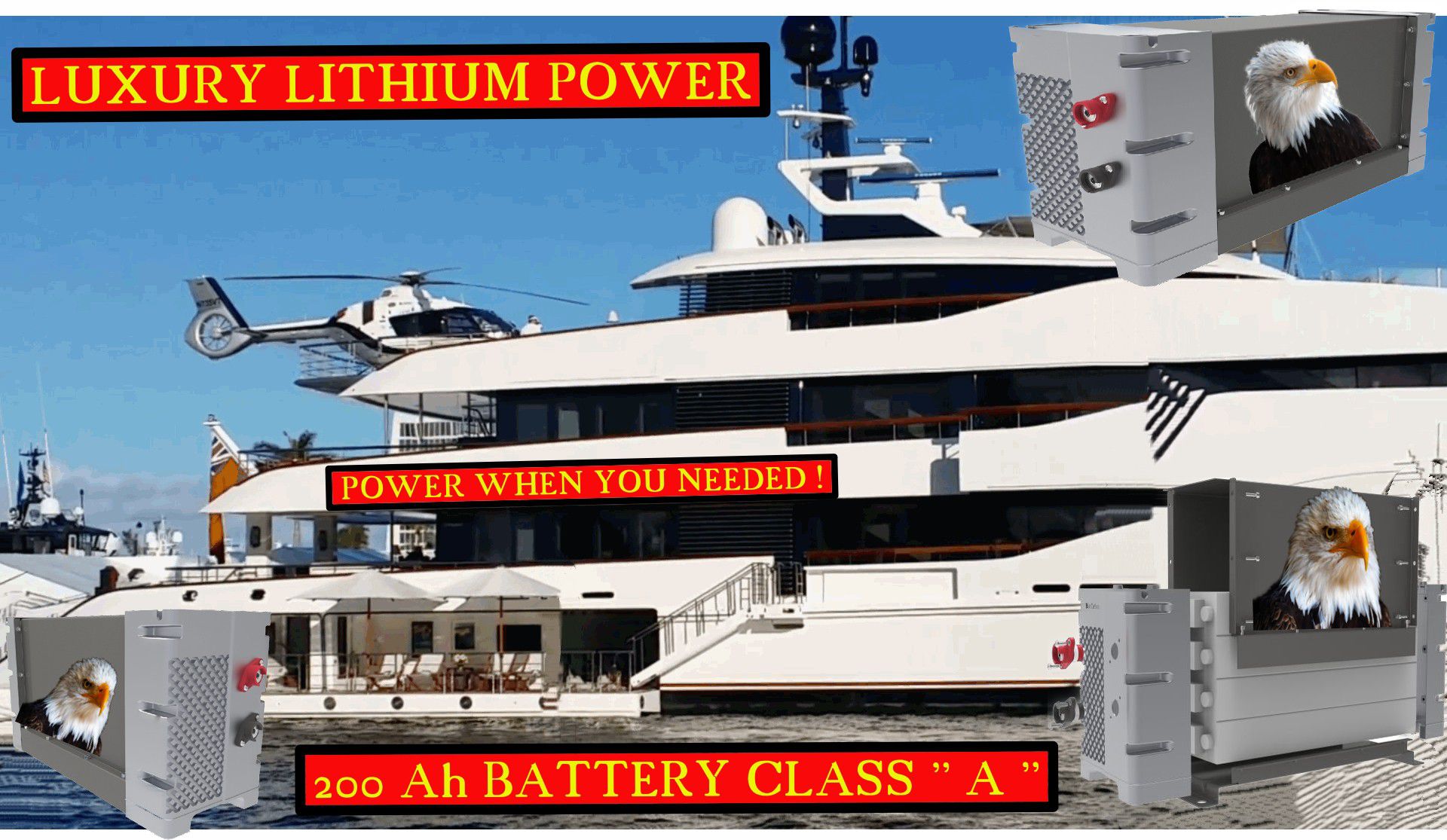 Lithium Battery 200AH ** A **