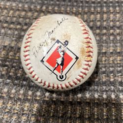 A League Of Their Own. Columbia Pictures, Baseball. Signed Tom Hanks.