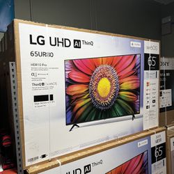 65” LG 4k Smart Tv UR80 