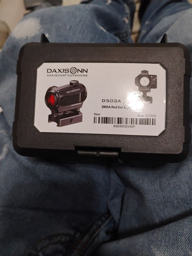 DAXISSONN OUTDOORS 2MOA RED DOT SIGHT