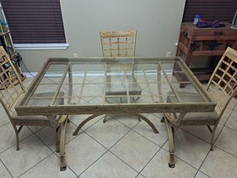 Table and chairs