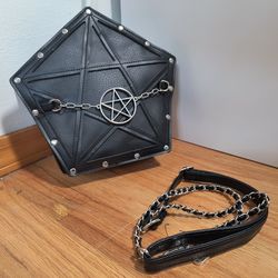 Gothic Pentagram Purse