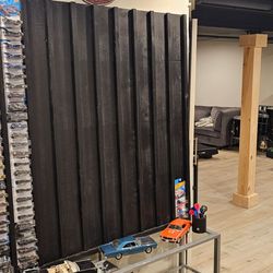 Hotwheels display boards.