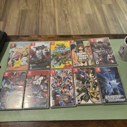 Nintendo switch lite & 10 Games