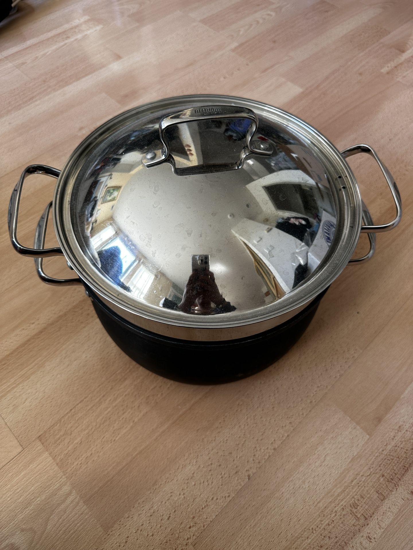 Pot and steamer