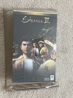 Shenmue III 3 PS4 Limited Run Collectors Edition Game