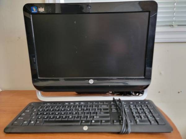Hp Omni All-In-One Desktop PC with Hp keyboard