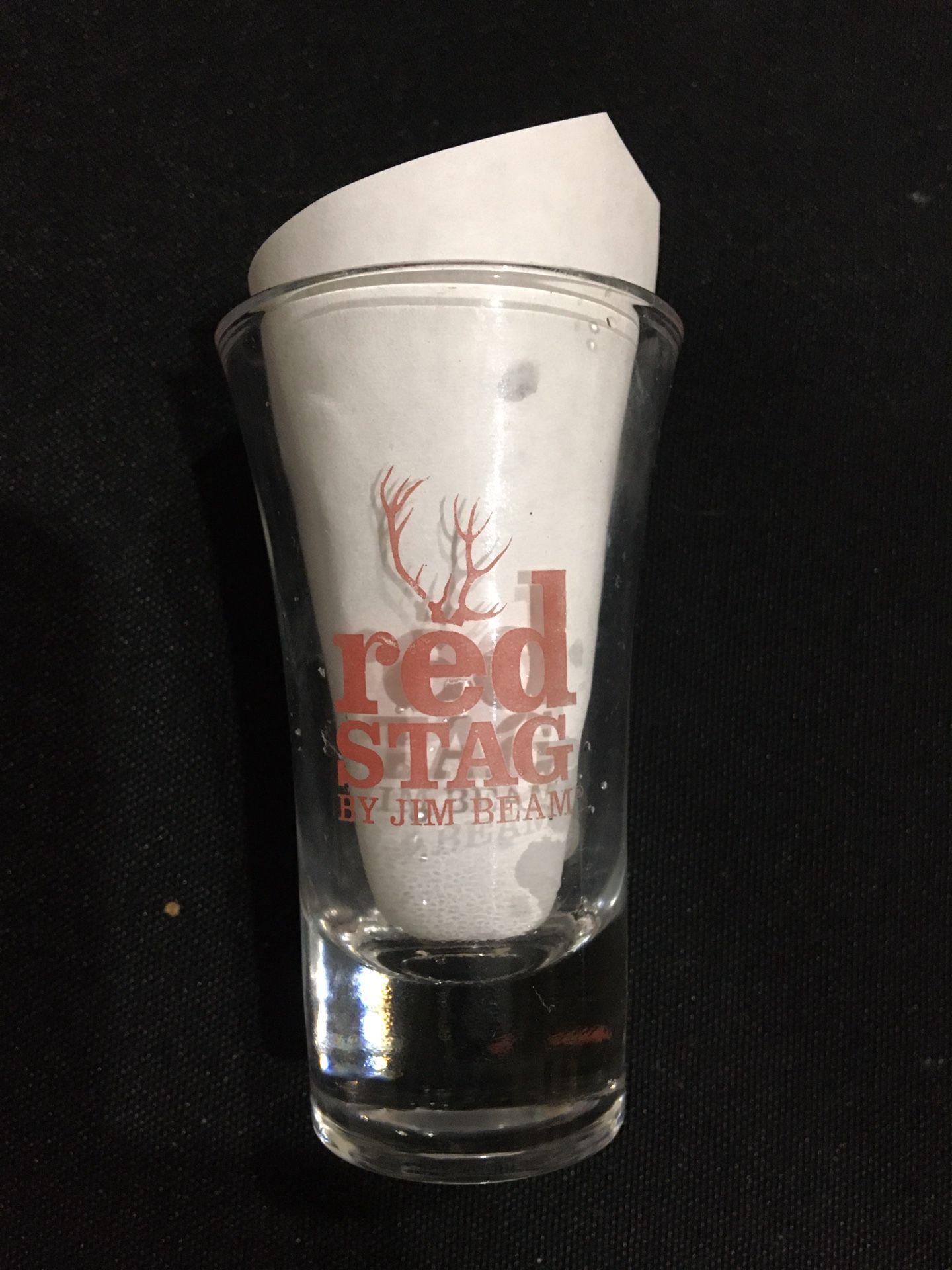 Red Stag “Jim Beam “ Shot Glasses