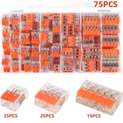 75-Piece Wire Connector Assortment Kit
