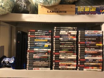 PS2 with 60 GAMES