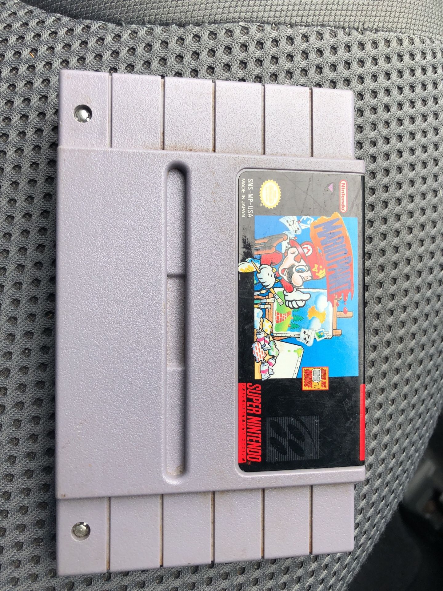Mario paint Super Nintendo