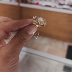14k Elephant Ring 