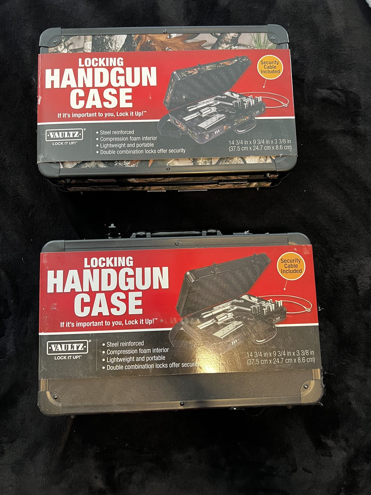 Vaultz Locking Handgun Case, Tactical