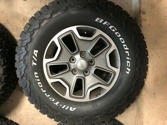Jeep Wrangler Rims SRT Wheels Grand Cherokee Overland Limited Compass Sahara Rubicon JK Commander